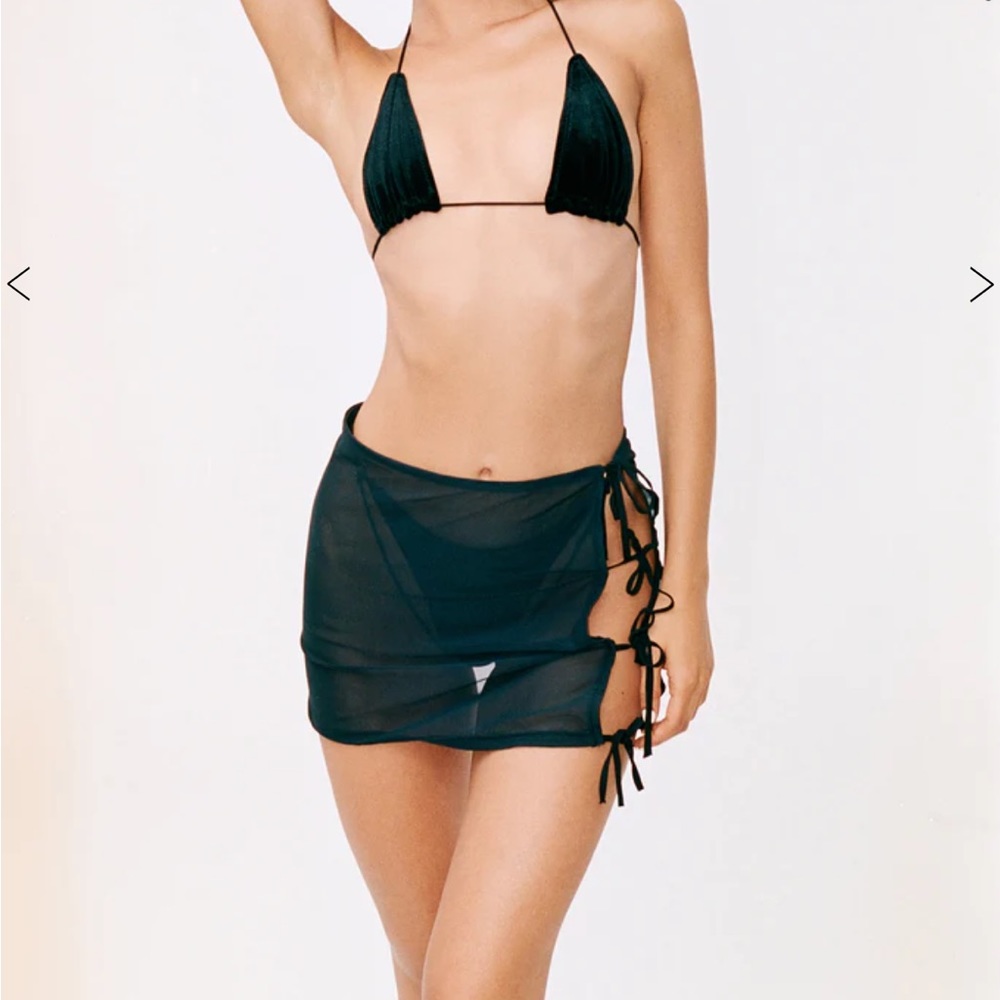 With Jean Skirt